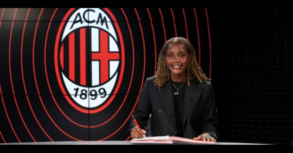 Former Super Eagles Striker's Daughter Joins AC Milan Permanently