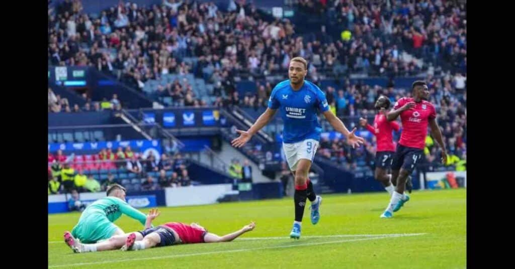 Cyriel Stars as Rangers Thrash Ross County 6-0 in Scottish Premiership
