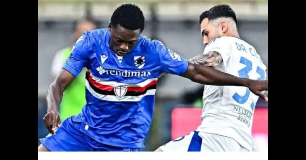 Ebenezer Akinsanmiro Racially Abused in Serie B Sampdoria Shows Support