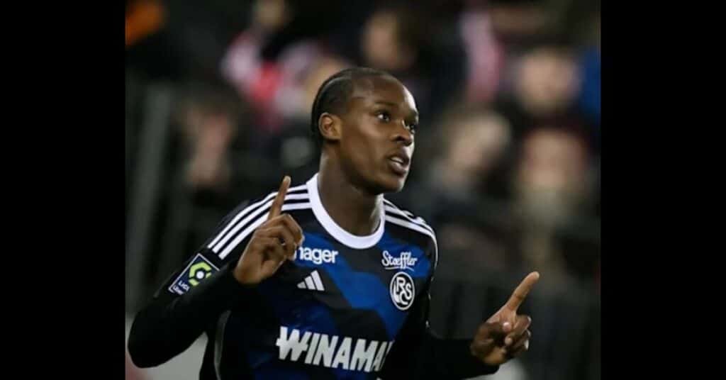 Chelsea Eye Strasbourg’s Emanuel Emegha in Forward Strategy