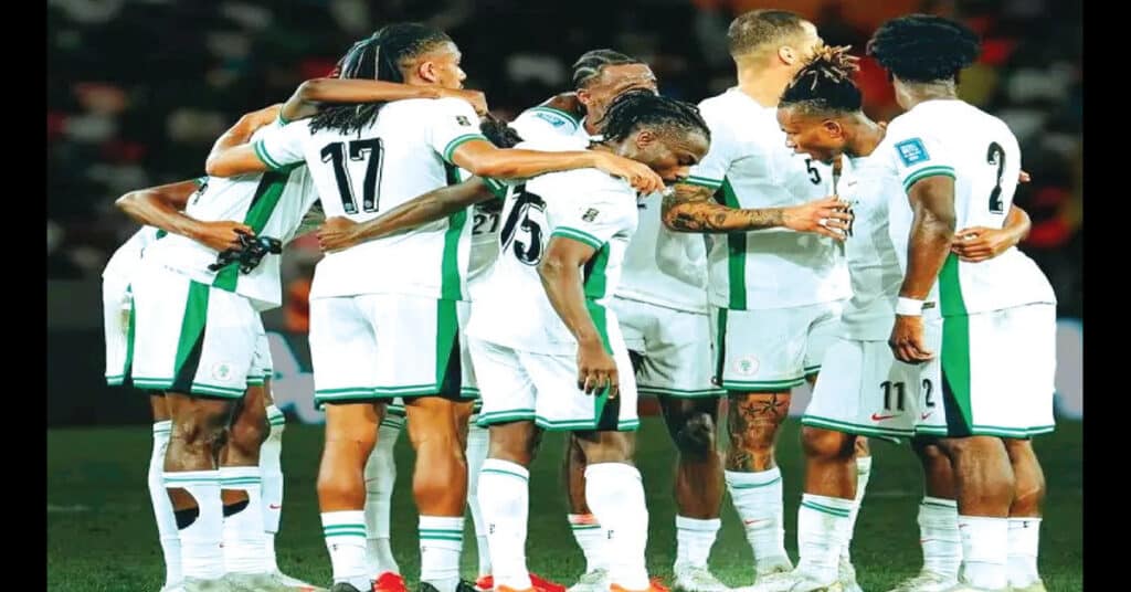 Super Eagles End 2025 Ranked 38th in FIFA World Rankings