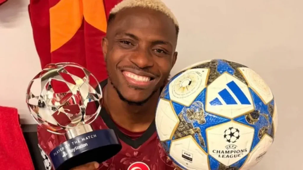 Osimhen Tops UCL POTM Chart Ahead of Mbappe, Haaland 2 Osimhen Tops UCL POTM Chart Ahead of Mbappe, Haaland
