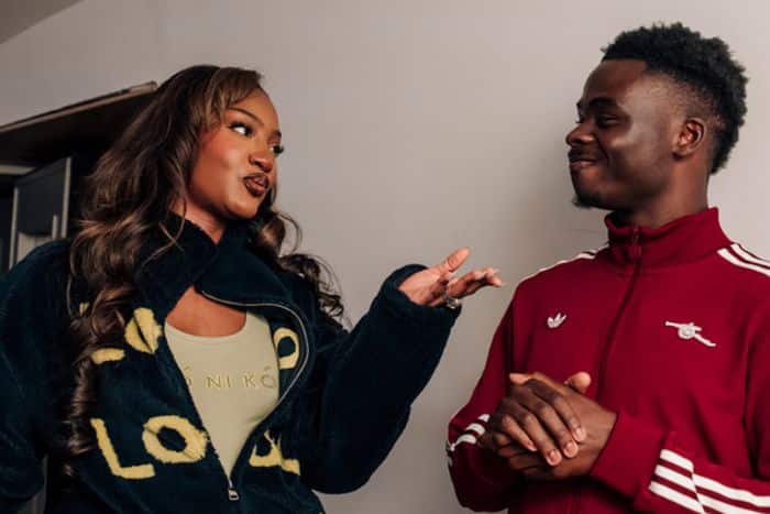 Saka Stuns Tems: 'I Don't Know Celine Dion'