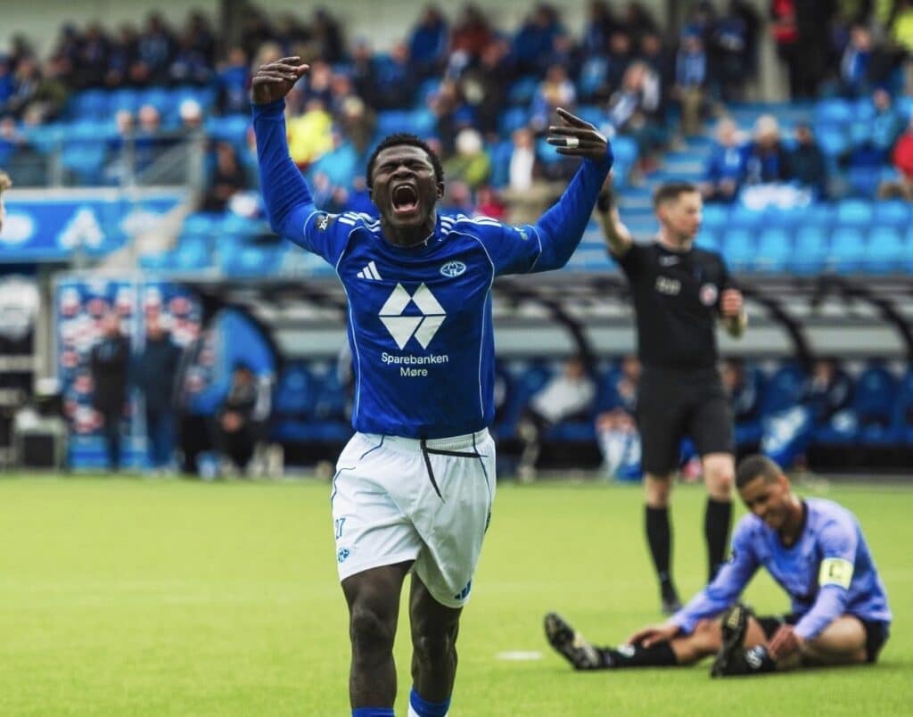 Norway: Daga on Target in Molde FK's 4-2 Win Away to KFUM Oslo